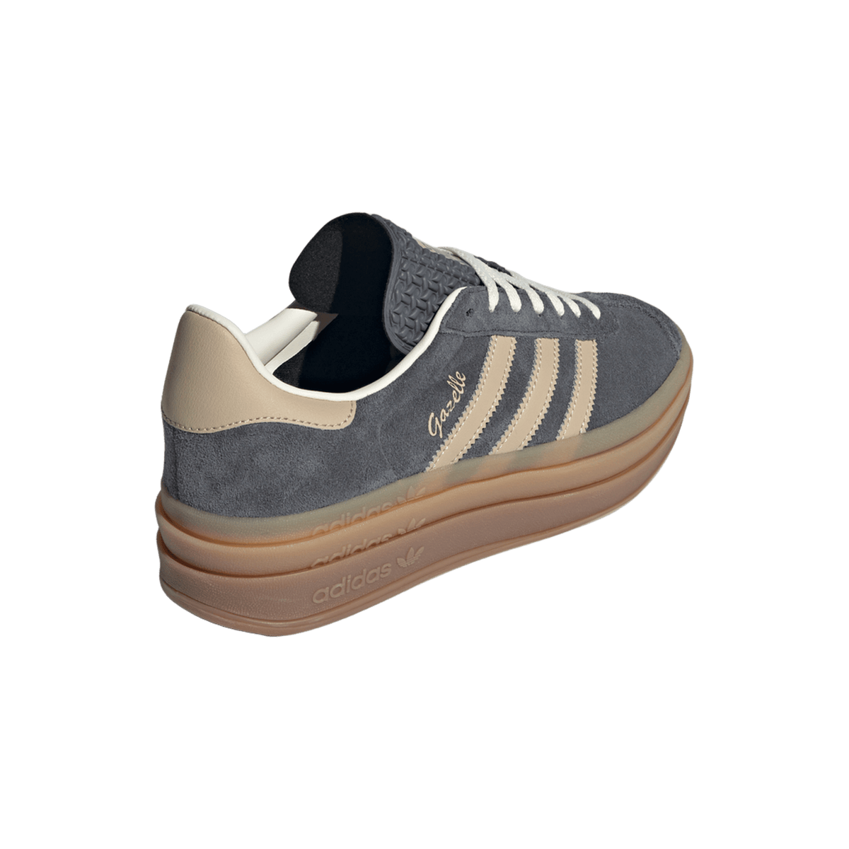adidas Gazelle Bold Grey Magic Beige Gum (Women's)
