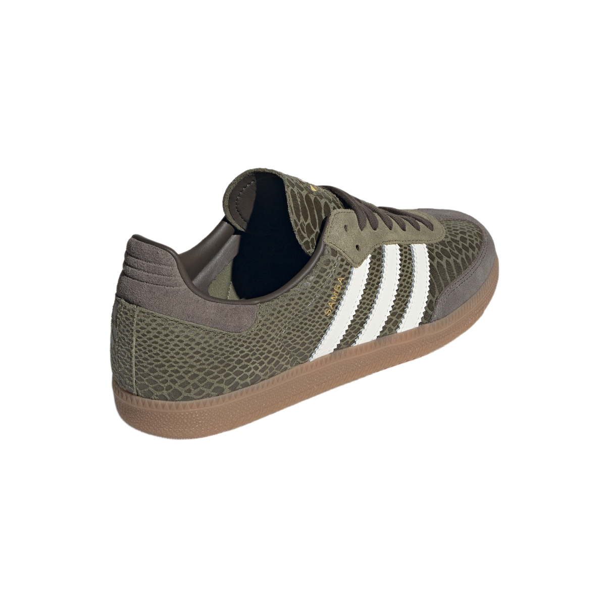 adidas Samba OG Focus Olive Snakeskin Off White