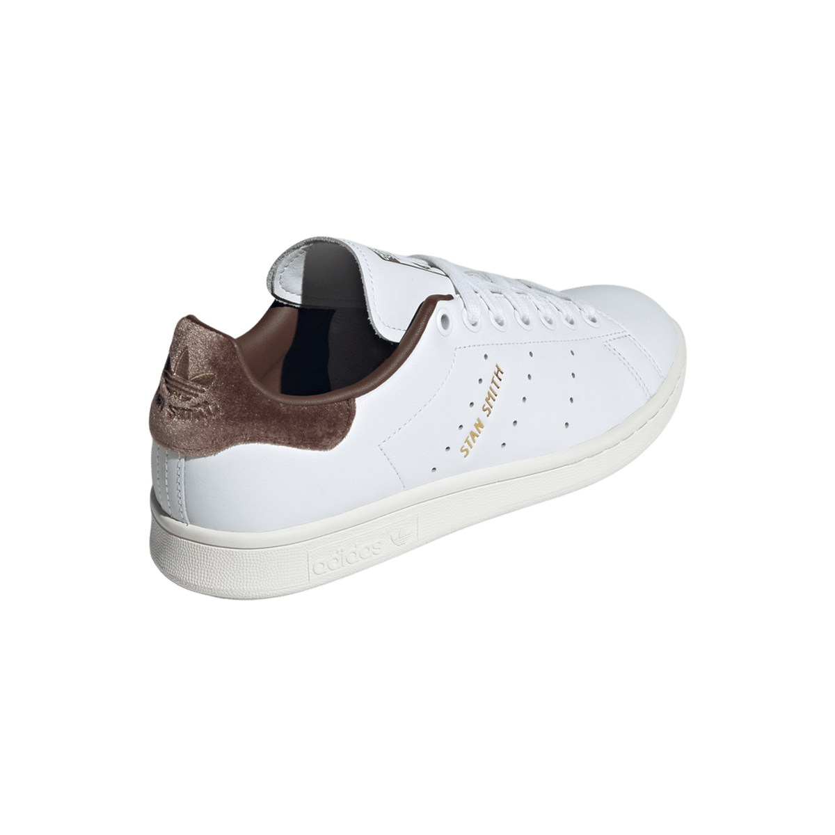 adidas Stan Smith Cloud White Gold Metallic Brown (Women's)