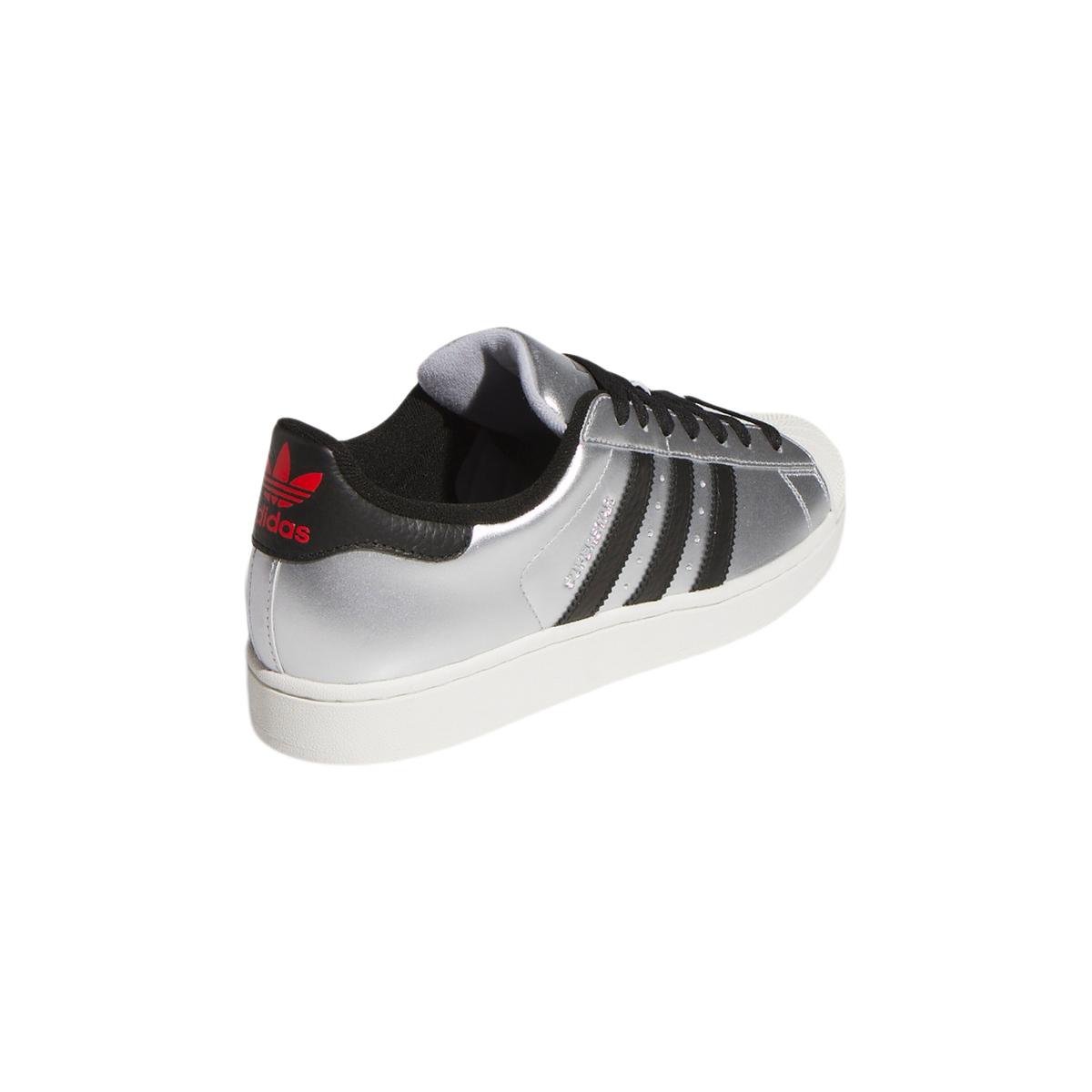 adidas Superstar II Silver Metallic Black