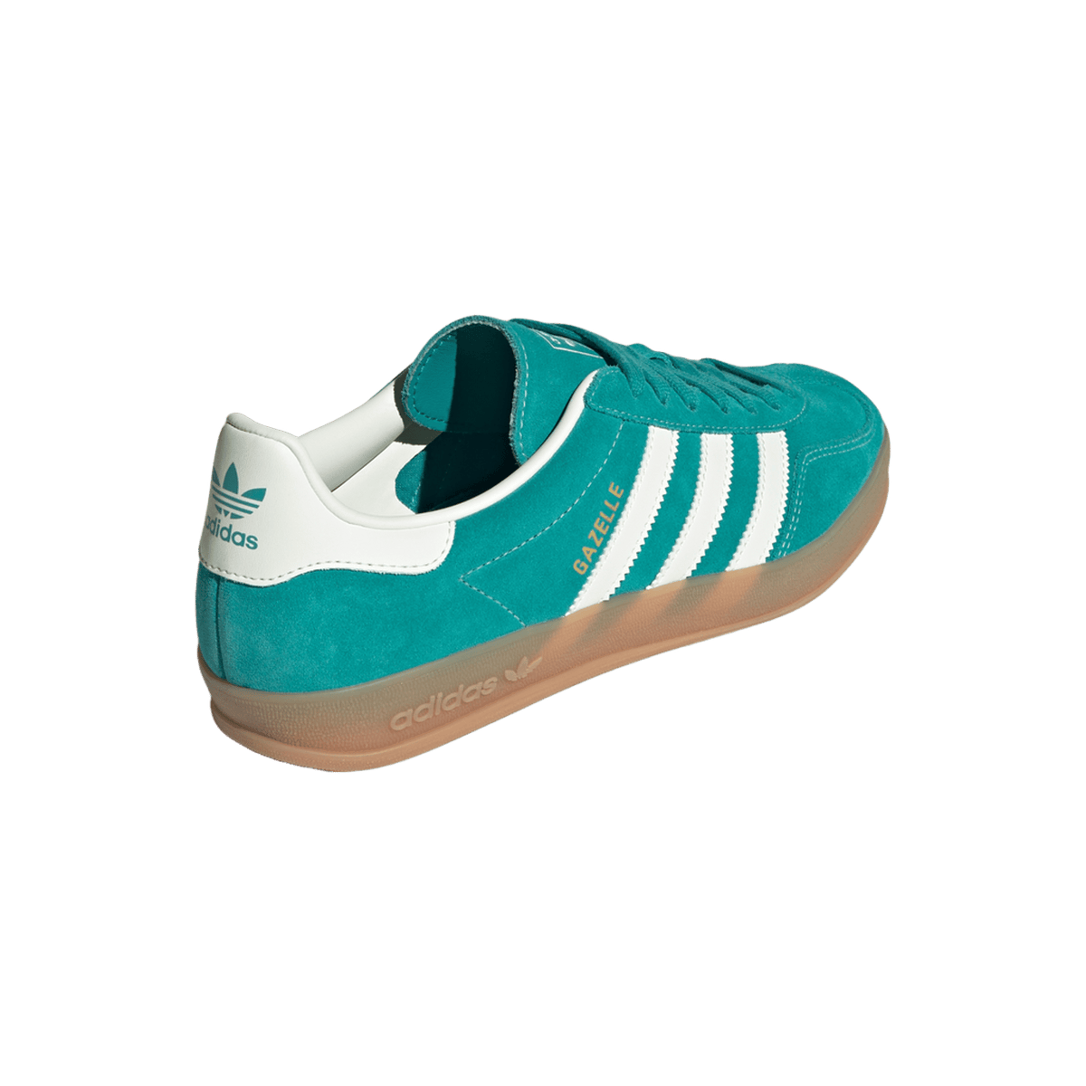 adidas Gazelle Indoor Pure Teal Off White Gold Metallic