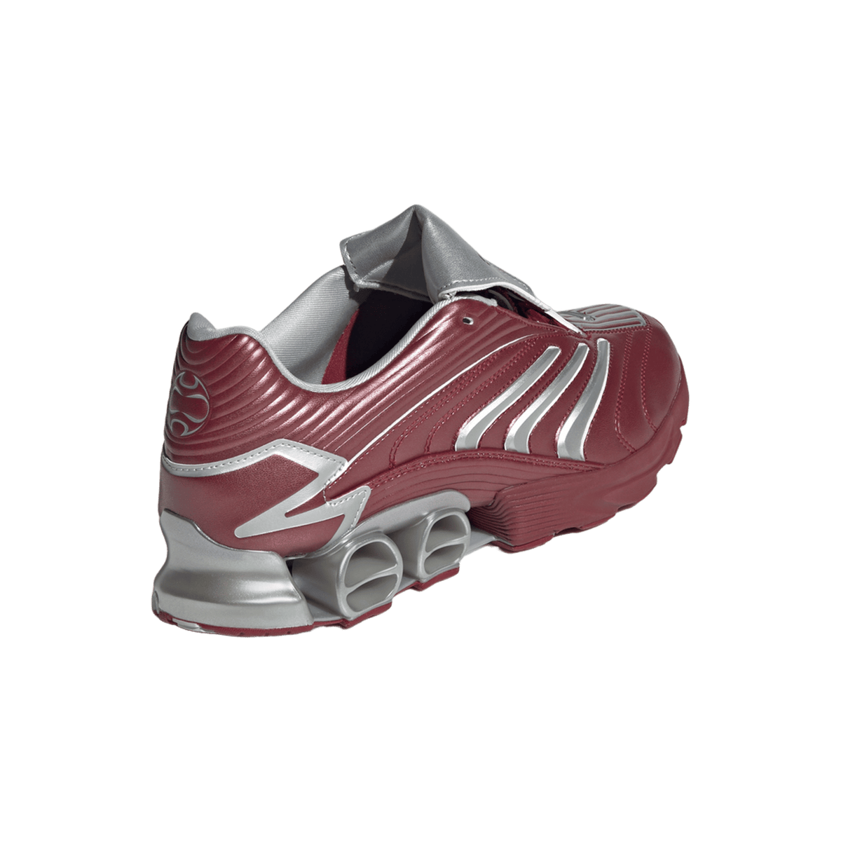 adidas Predator Megaride Burgundy Silver Metallic