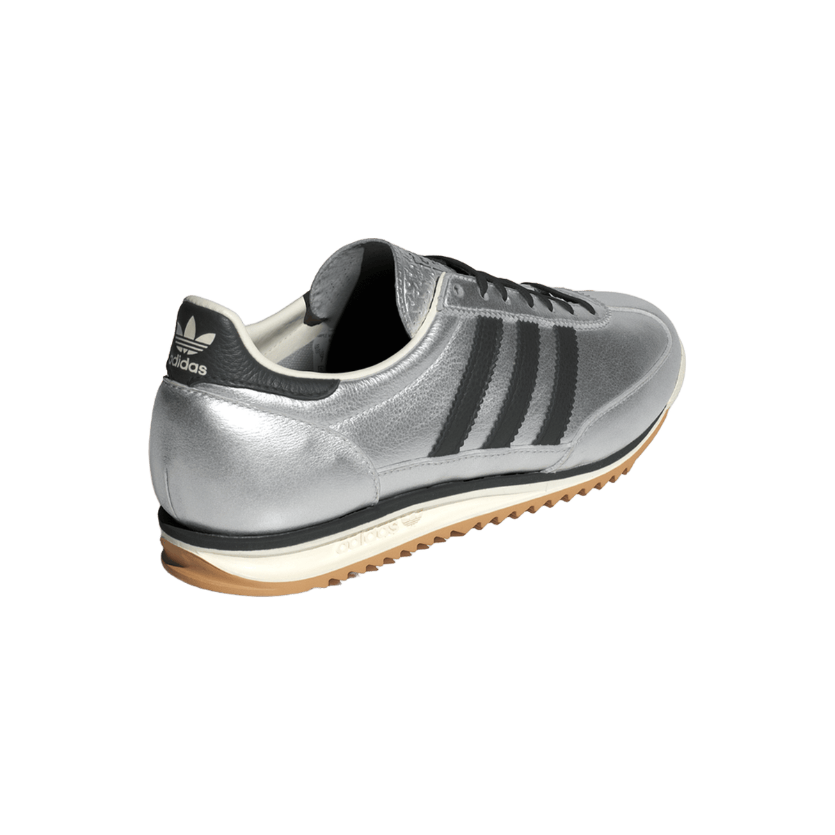 adidas SL 72 OG Silver Metallic Black Gum (Women's)
