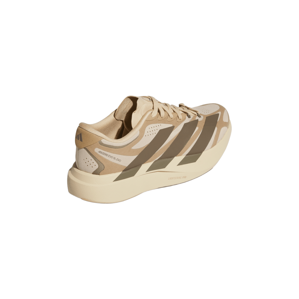 adidas Adizero Evo SL EXO Suede Magic Beige Cargo Brown