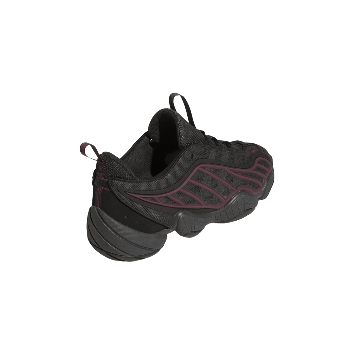 adidas Intimidation Low Core Black Maroon Carbon