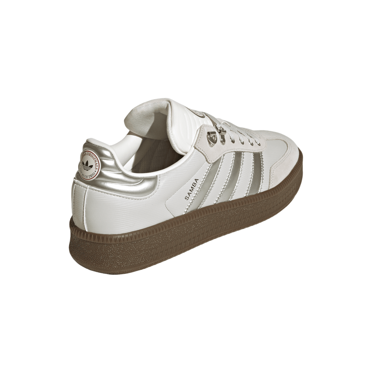 adidas Samba XLG Off White Silver Metallic