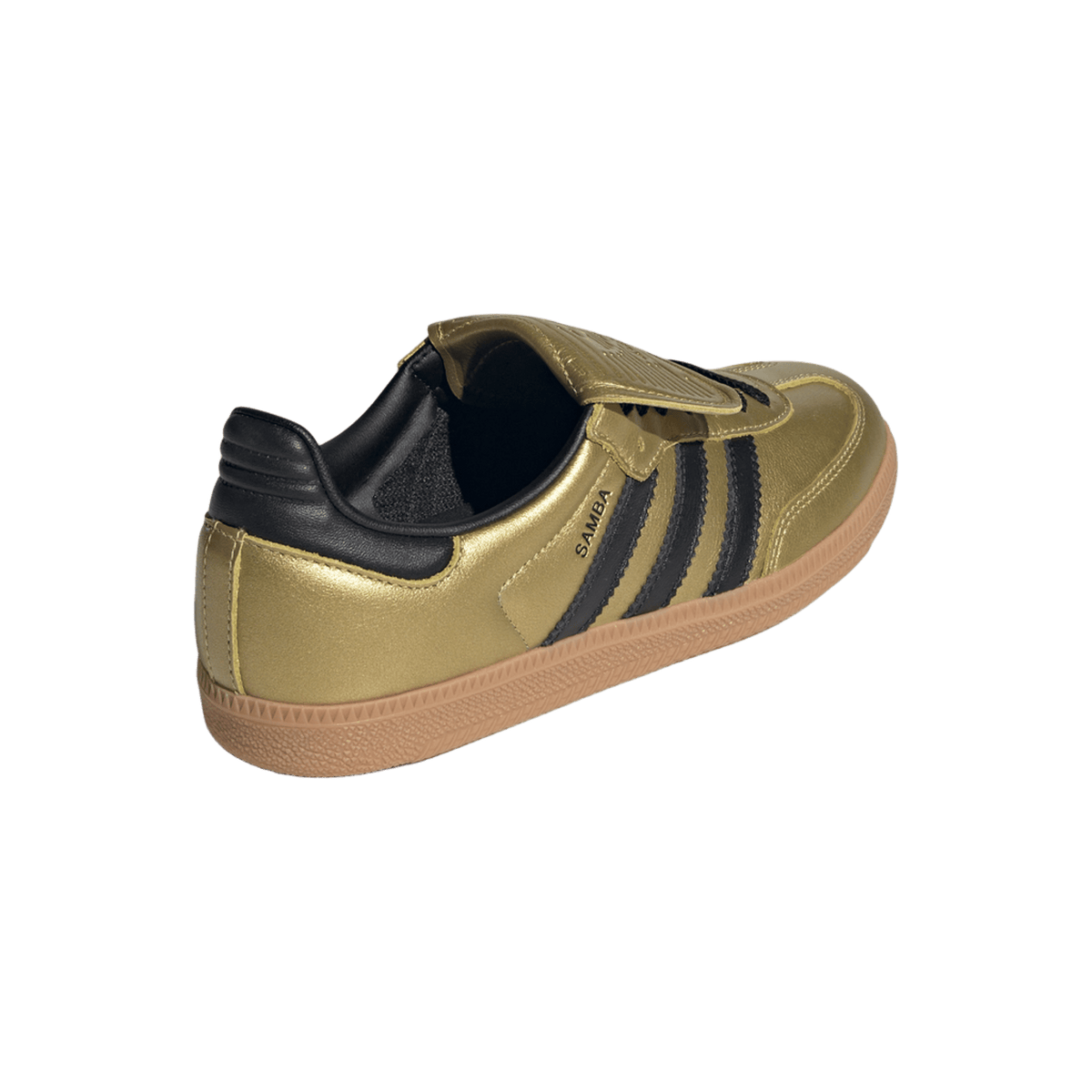 adidas Samba LT Gold Metallic Black Gum (Women's)