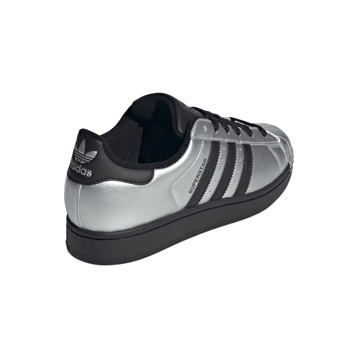 adidas Superstar II Silver Metallic Black (Women's)