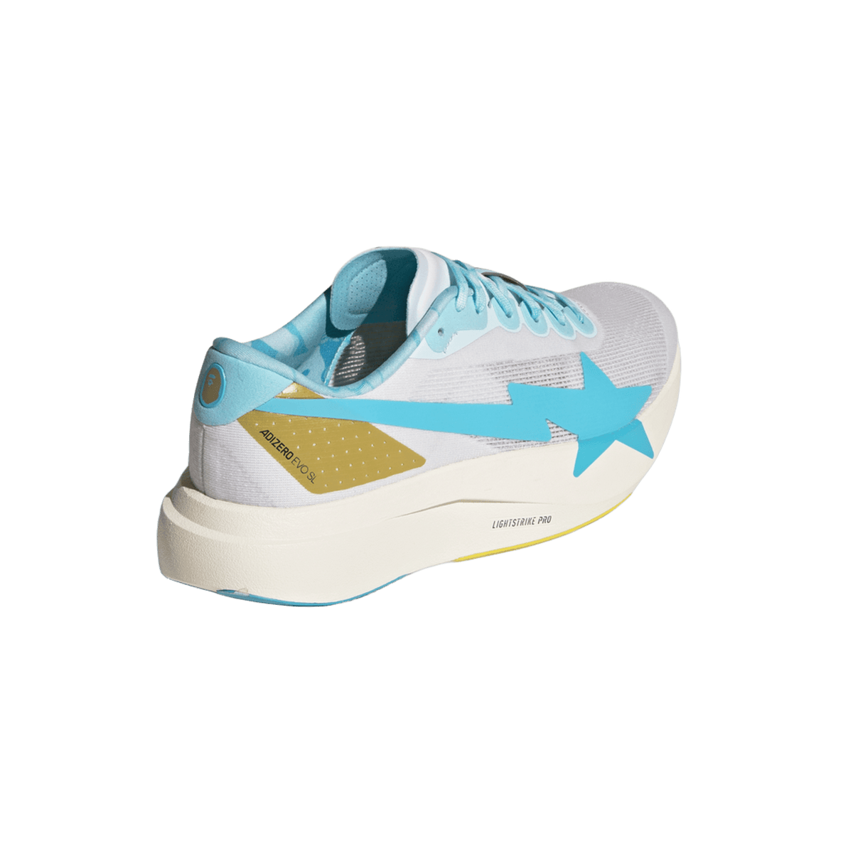 adidas Adizero Evo SL Bape Blue Pink Gold