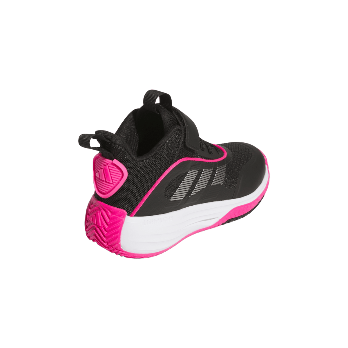adidas Ownthegame 3.0 Core Black Iron Metallic Shock Pink (GS)