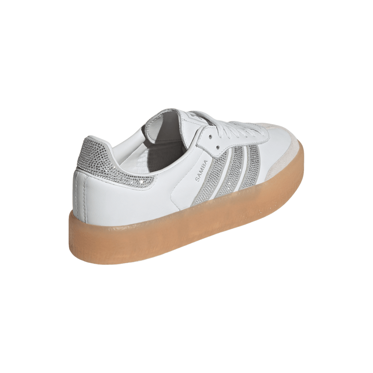 adidas Sambae Rhinestone Crystal White Silver (Women's)