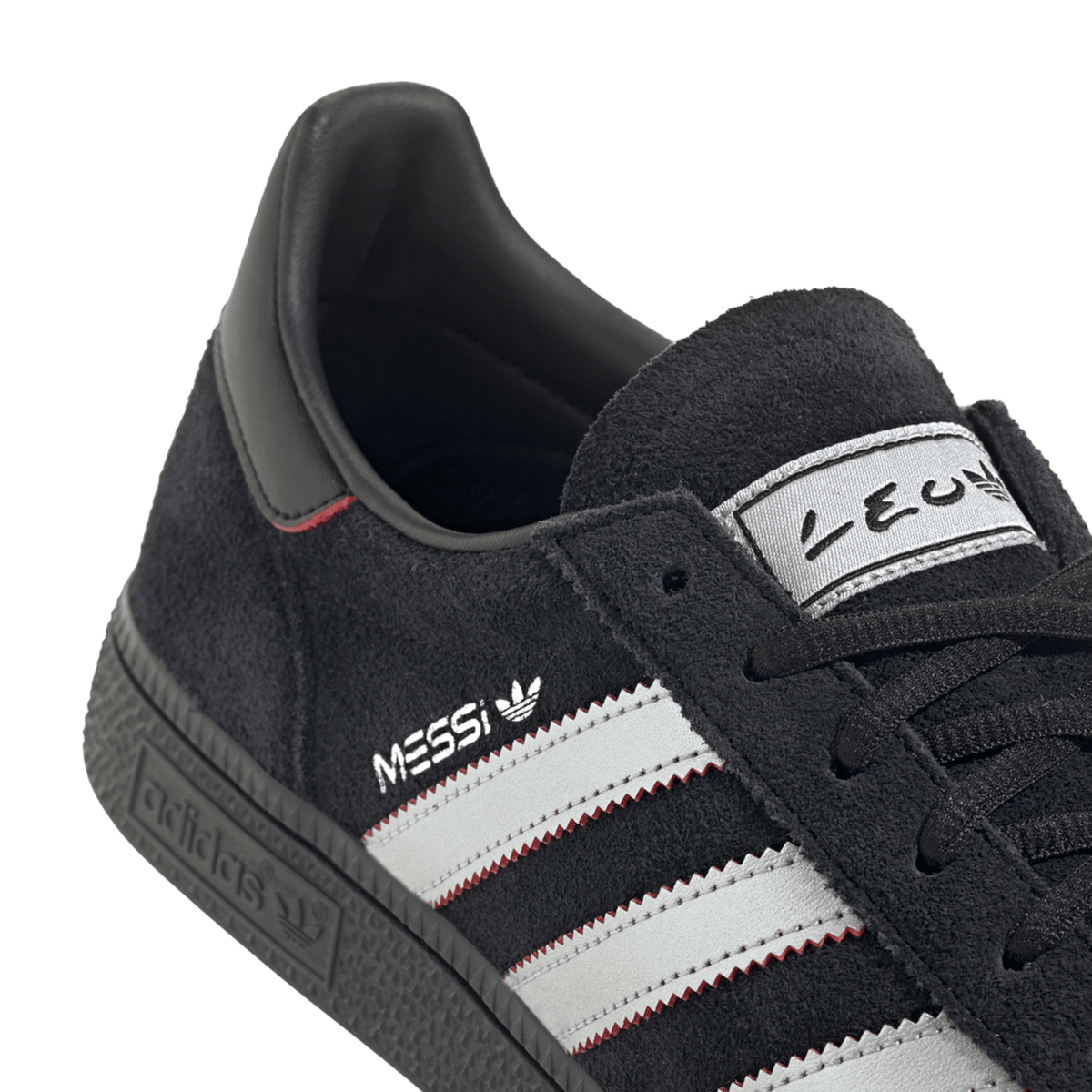 adidas Handball Spezial Messi Black Silver Metallic
