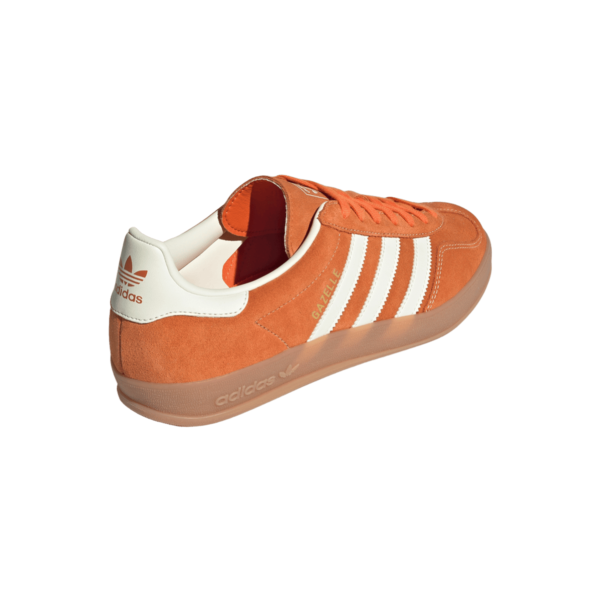 adidas Gazelle Indoor Orange Off White Gold Metallic