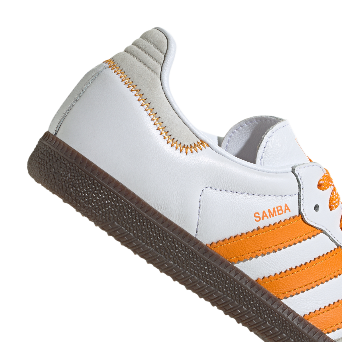 adidas Samba OG Cloud White Orange (Women's)