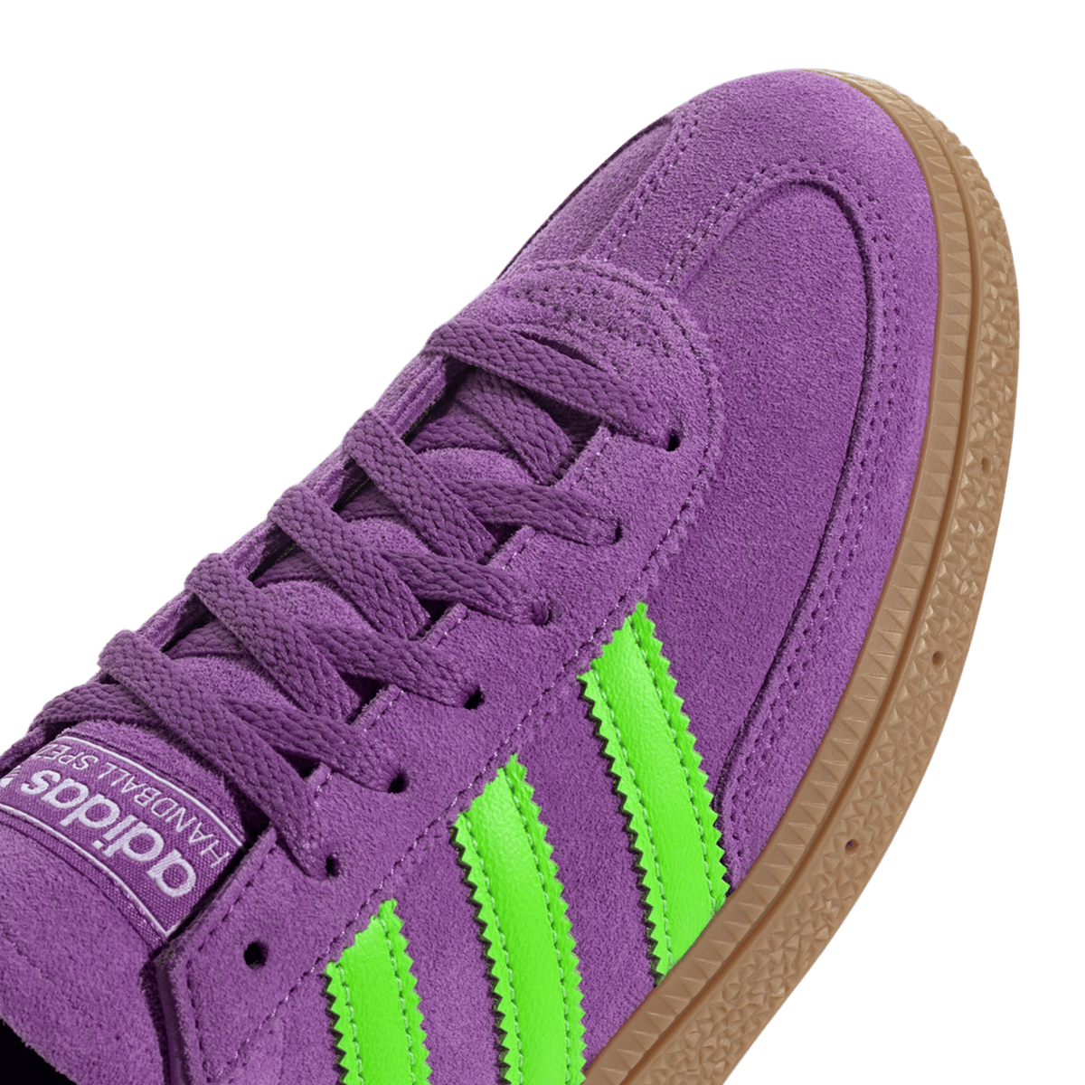 adidas Handball Spezial Elastic Active Purple Solar Green (Women's)