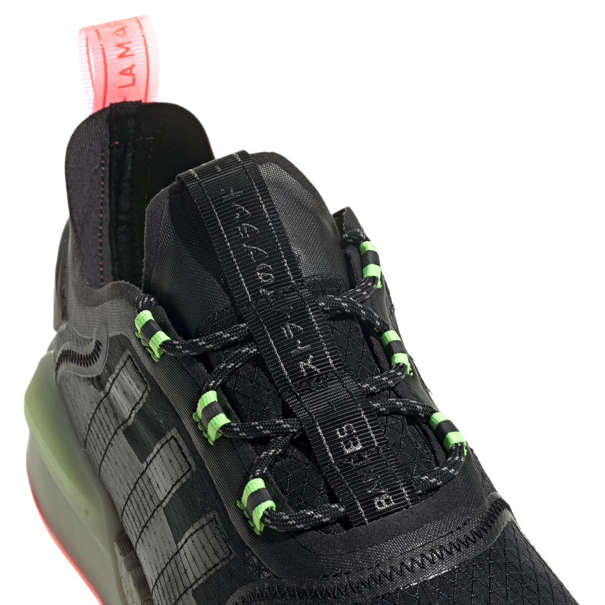 adidas NMD V3 Black Signal Green Solar Red