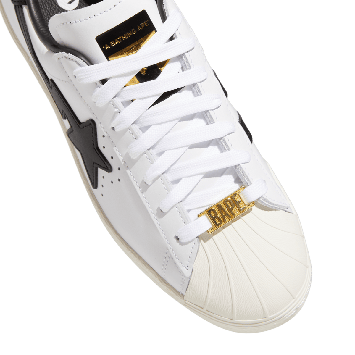 adidas Superstar 80s Bape White Black