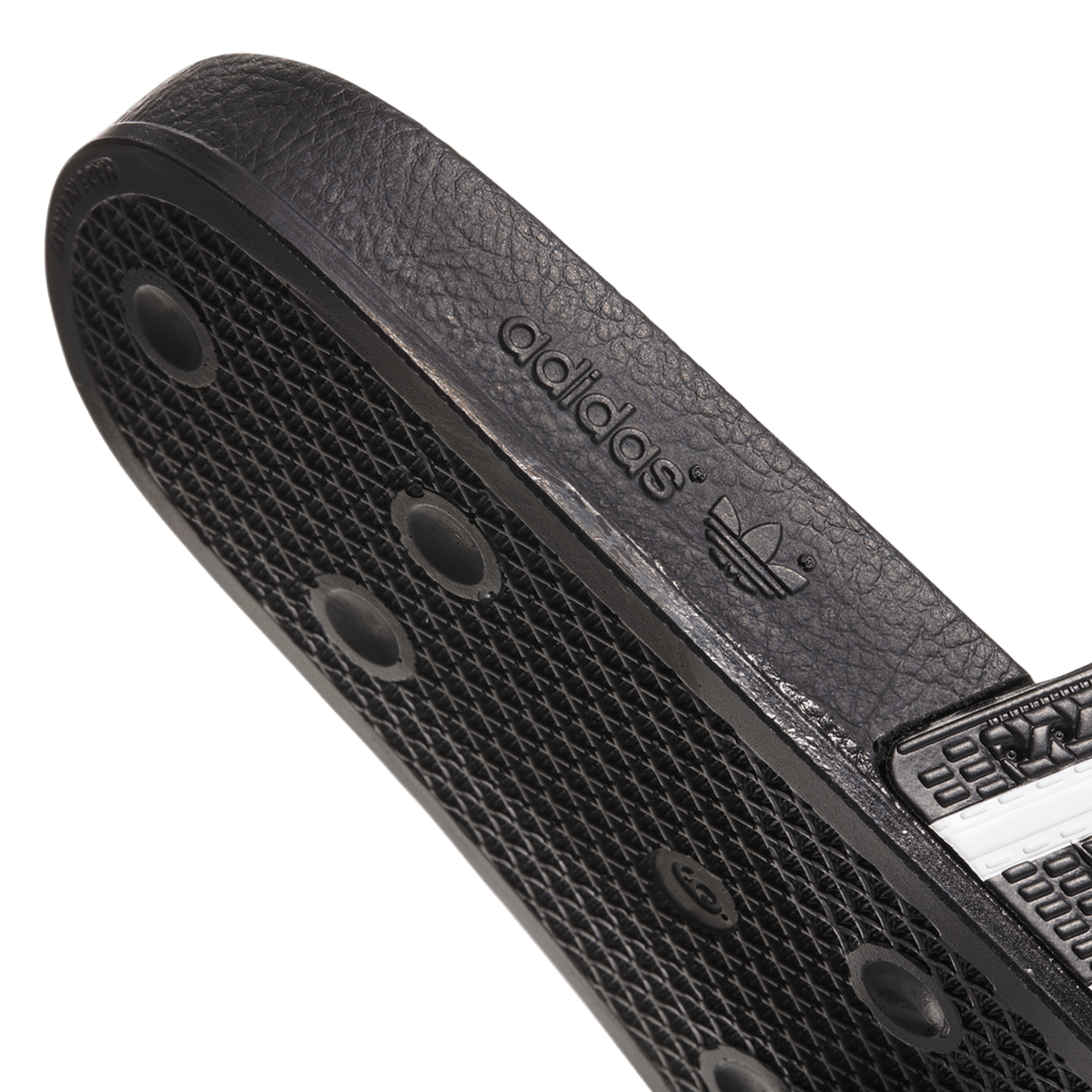 adidas Adilette Slides Black White