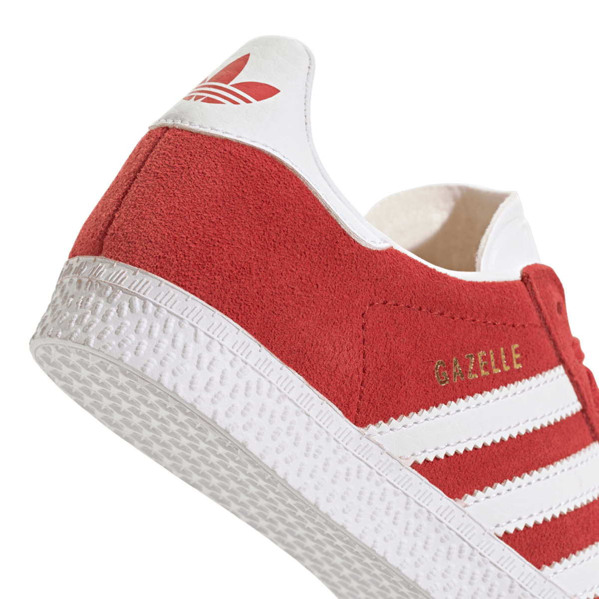 adidas Gazelle Better Scarlet Cloud White Gold Metallic (PS)