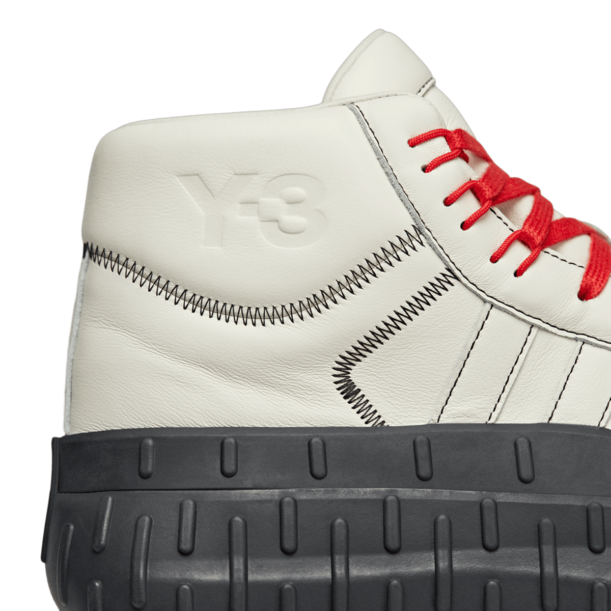 adidas Y-3 GR.1P High Off White Lush Red