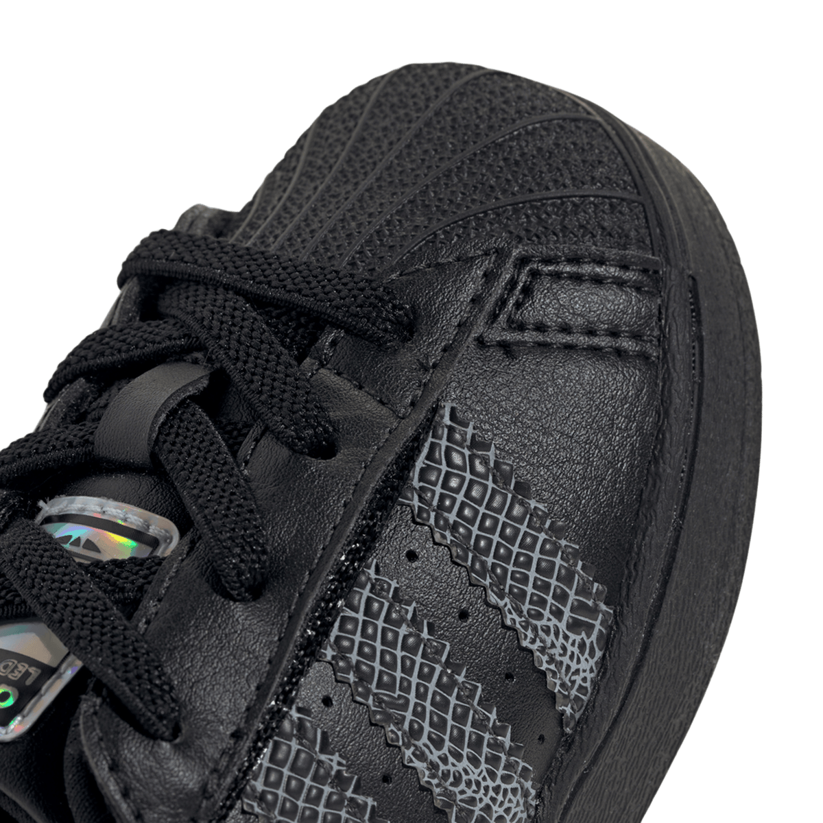 adidas Superstar LED Lights Comfort Closure Core Black Red (TD)