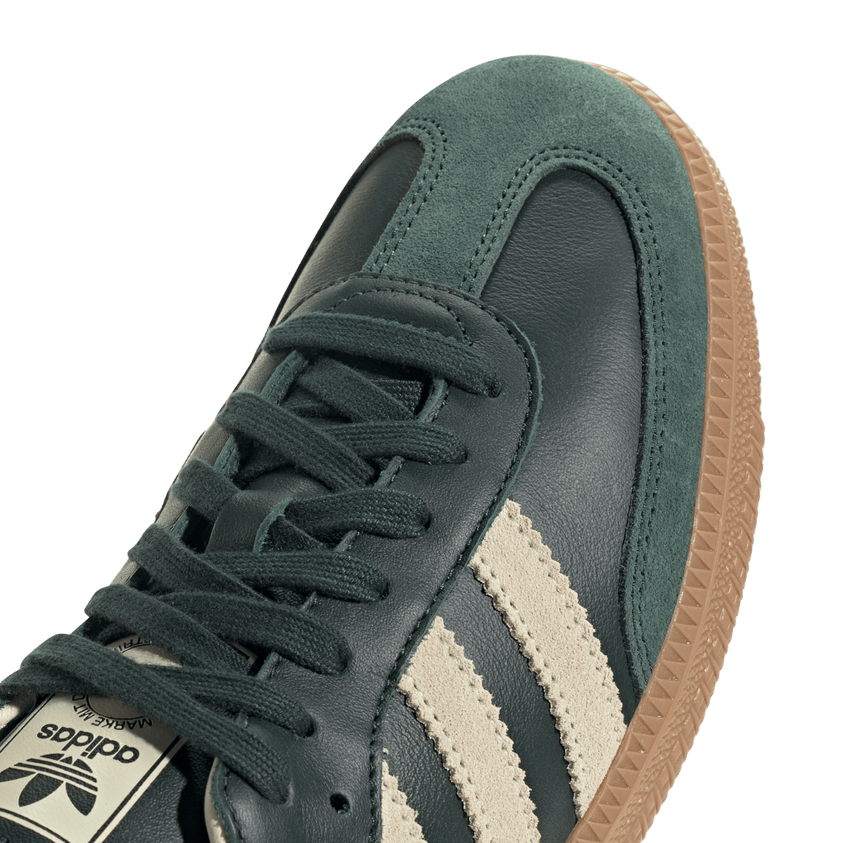 adidas Samba OG Shadow Green Cream White Gold Metallic