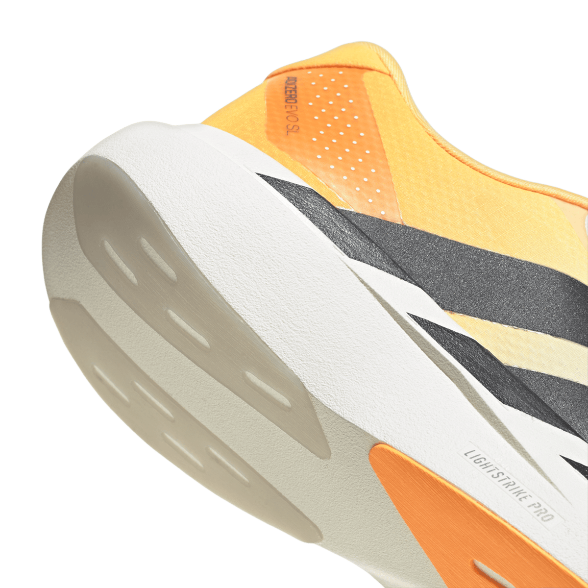 adidas Adizero Evo SL White Lucid Tangerine