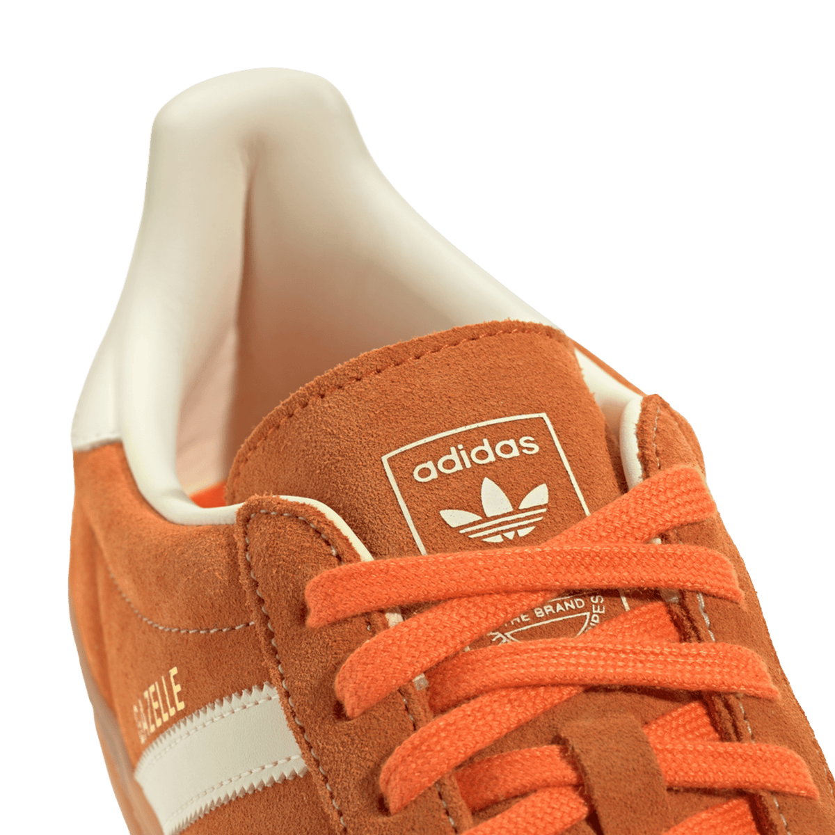 adidas Gazelle Indoor Orange Off White Gold Metallic