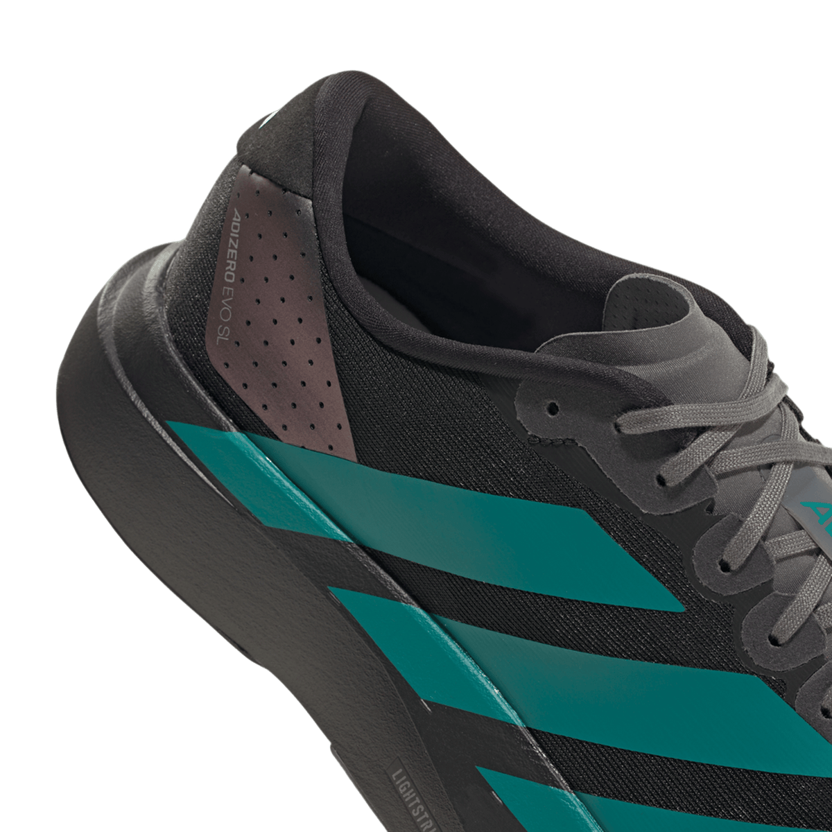 adidas Adizero Evo SL Black Pure Teal
