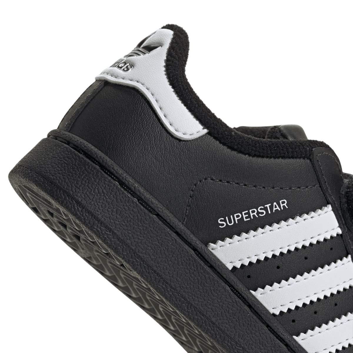 adidas Superstar II Comfort Closure Black Cloud (TD)