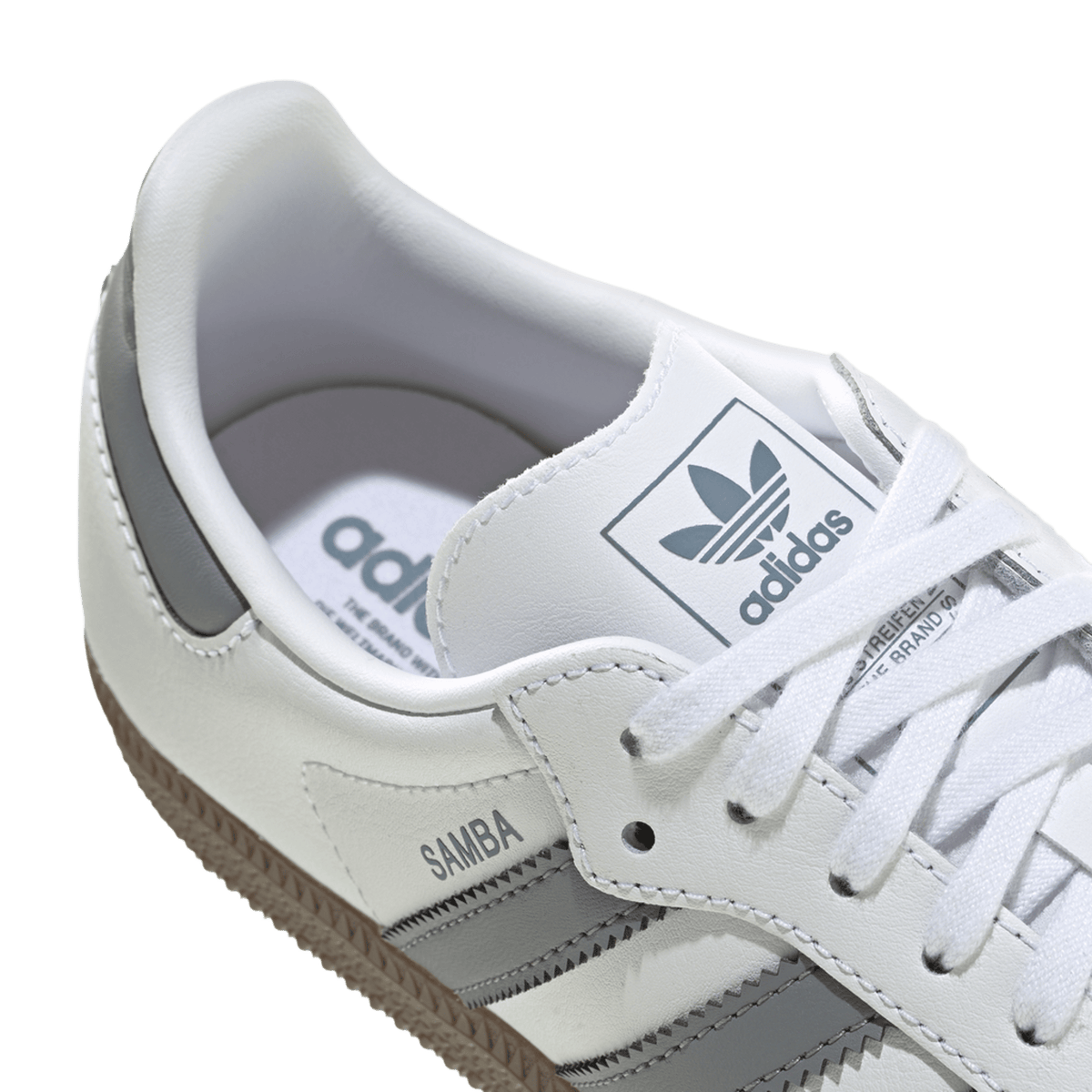 adidas Samba OG Cloud White Grey Gum (GS)