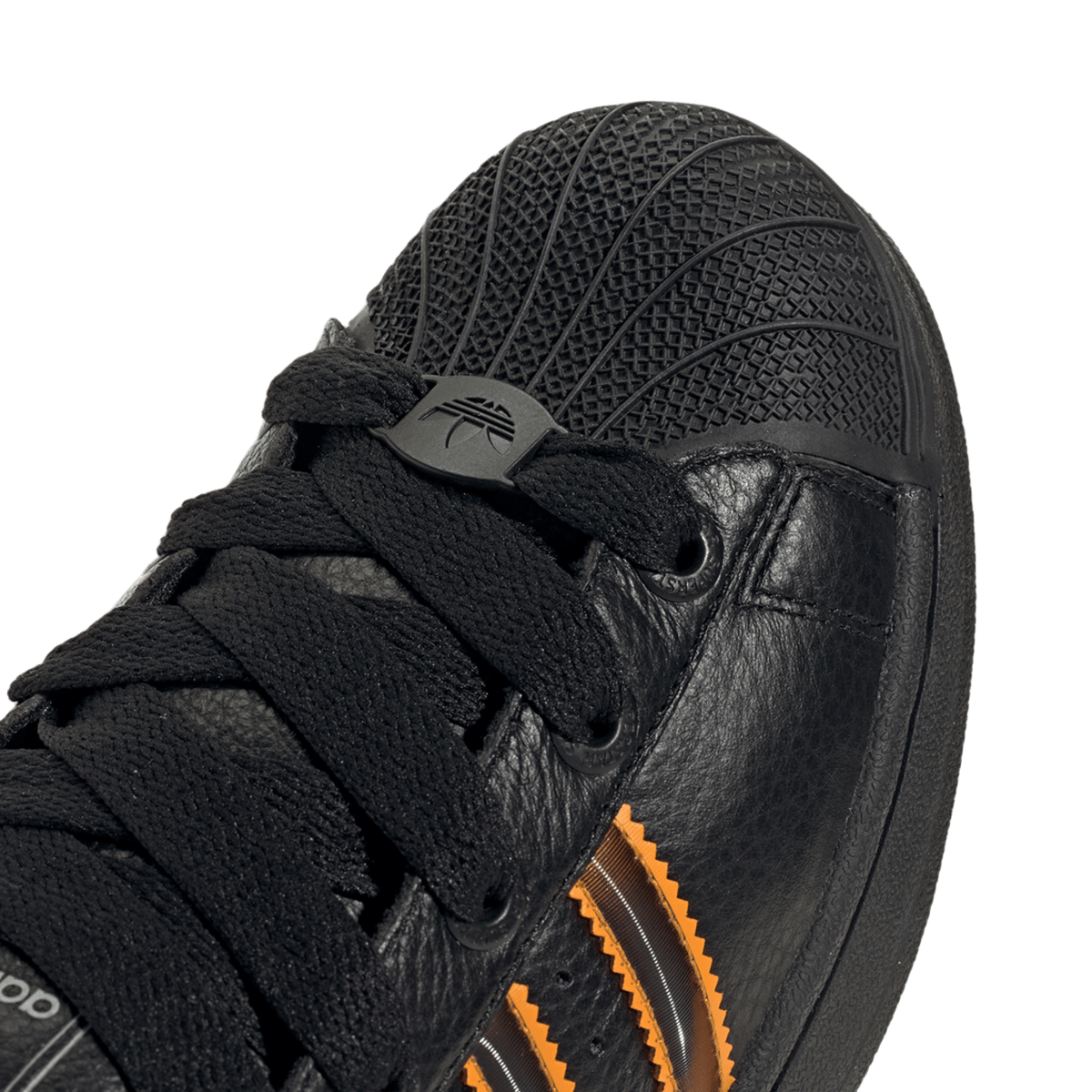 adidas Superstar II Core Black Crew Orange Semi Impact Orange (Women's)