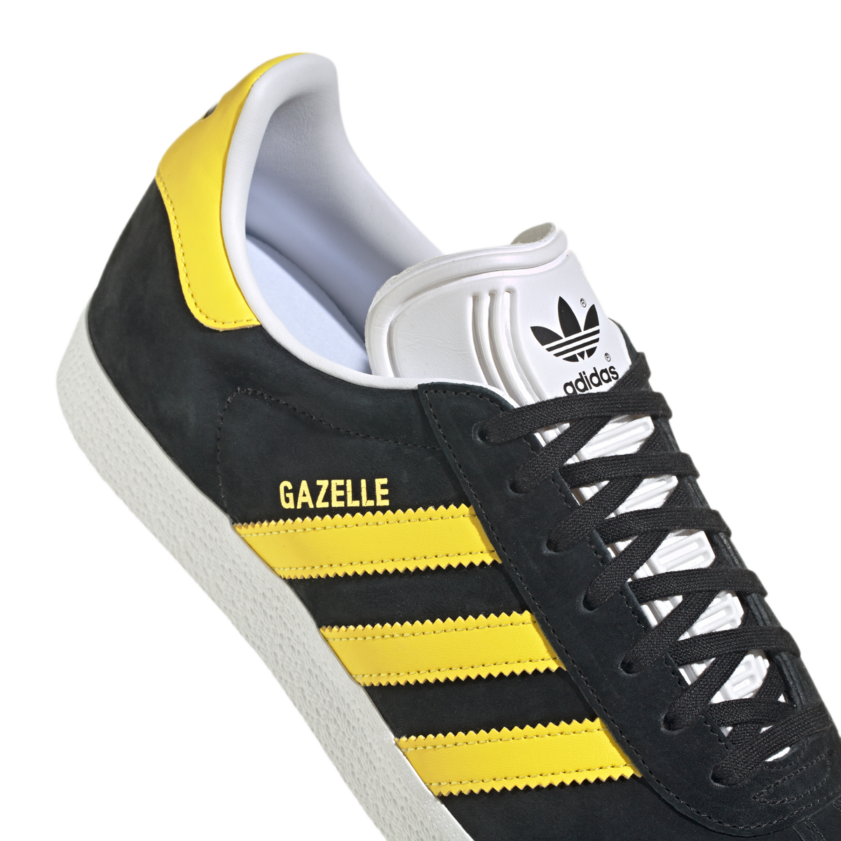 adidas Gazelle Black Impact Yellow
