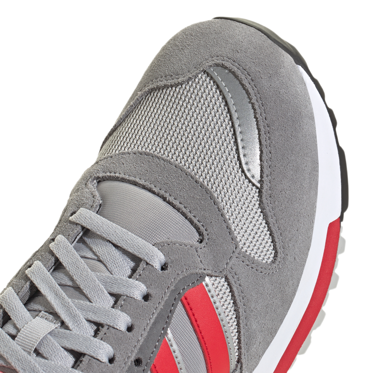 adidas ZX 600 Grey Three Better Scarlet Grey Two