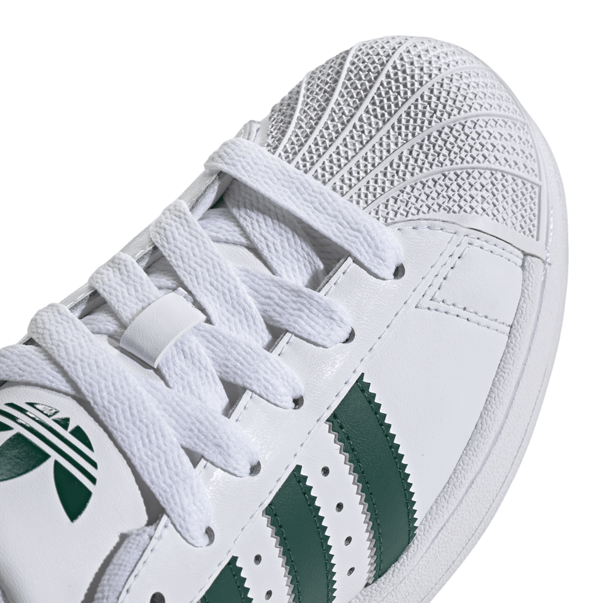 adidas Superstar II White Collegiate Green (GS)