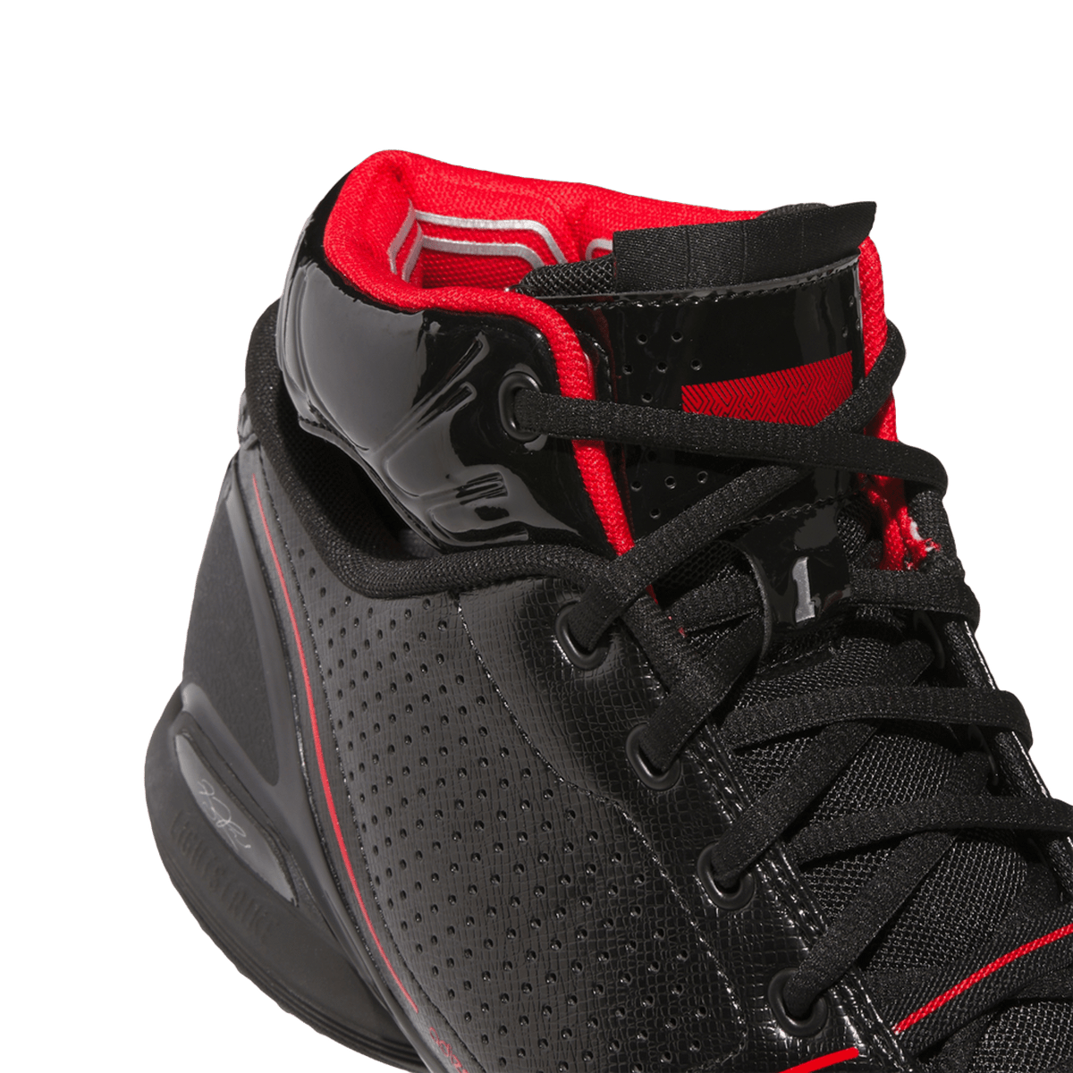 adidas Adizero Rose 1 Black Red