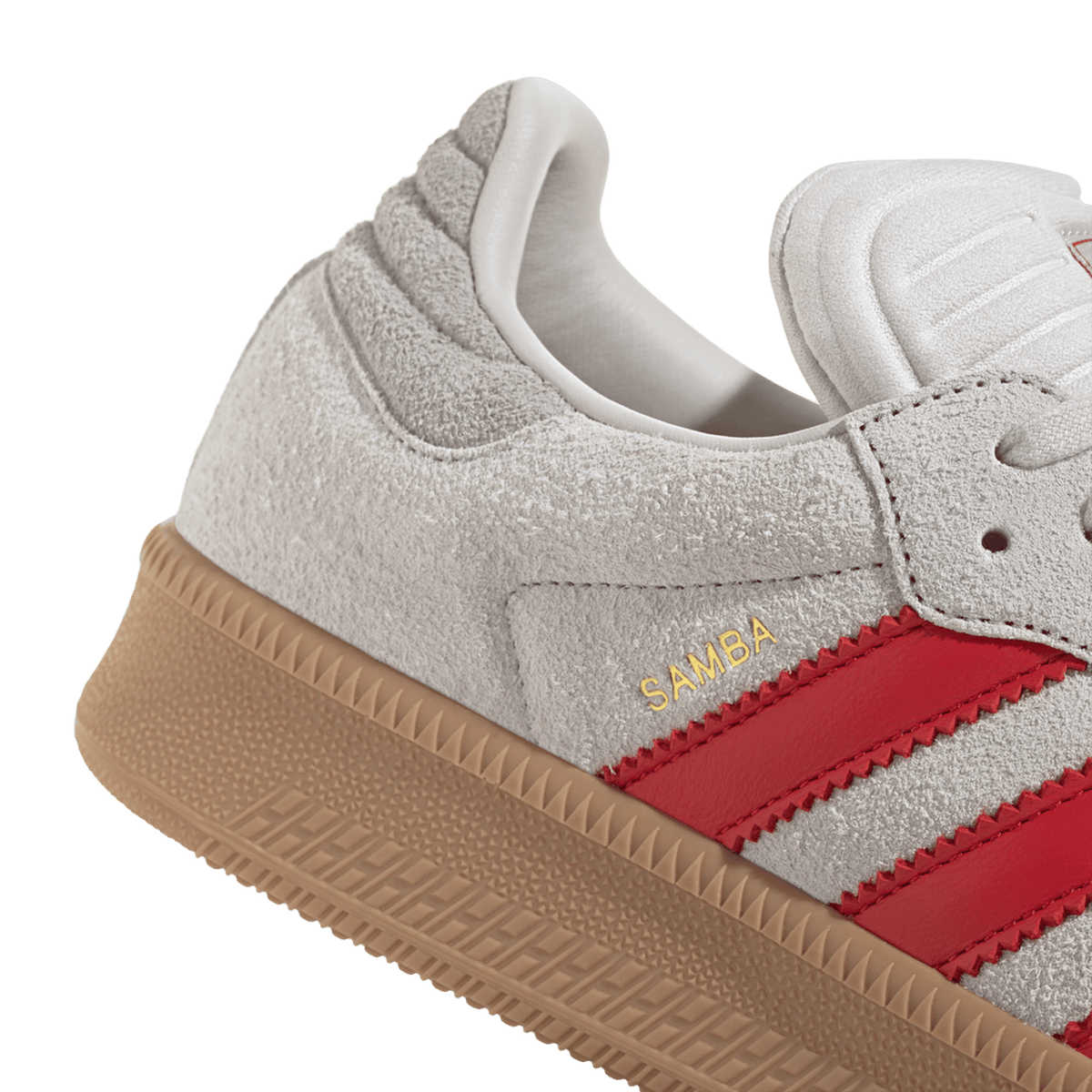 adidas Samba XLG Grey One Better Scarlet Gum