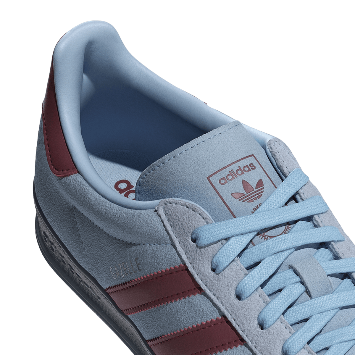 adidas Gazelle Indoor Clear Sky Noble Maroon