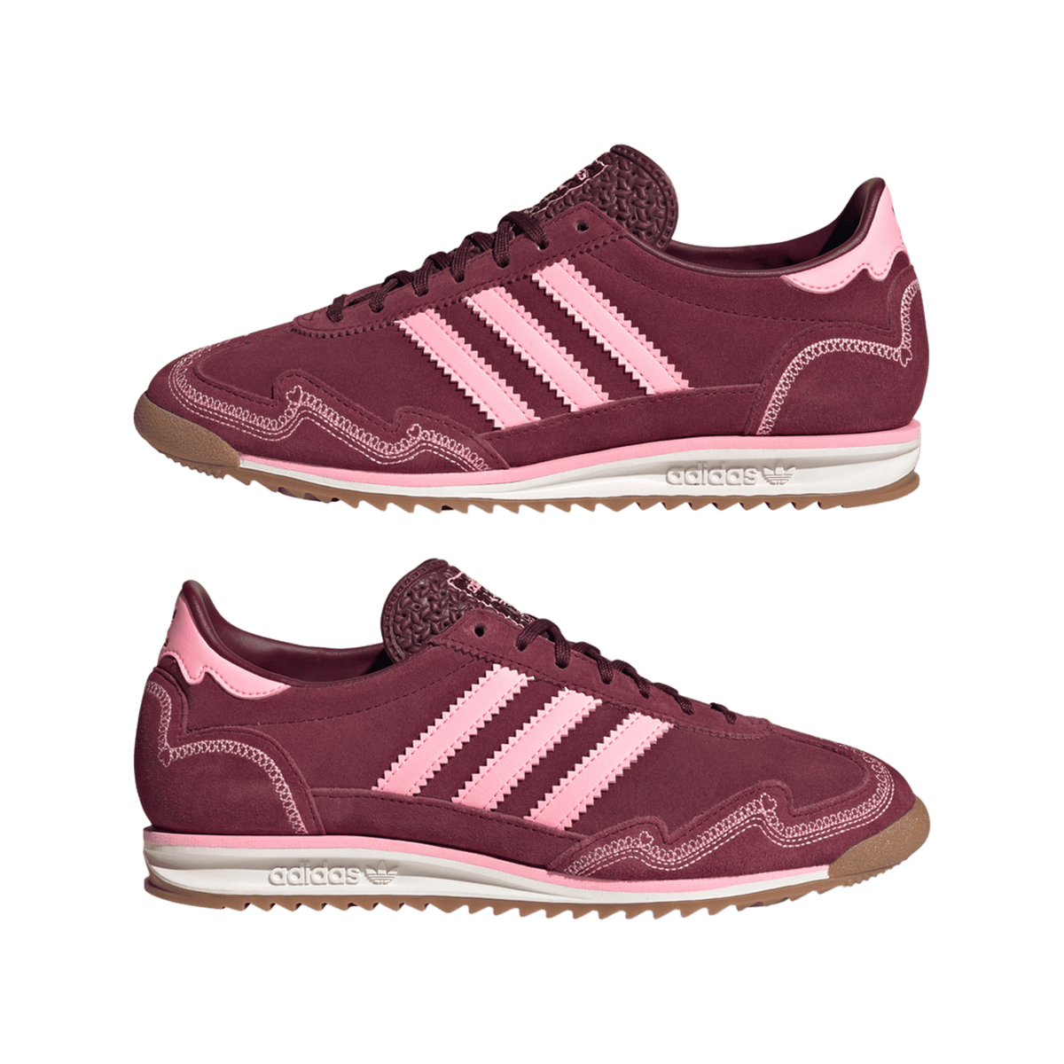 adidas SL 72 OG Pink Spark Shadow Red (Women's)