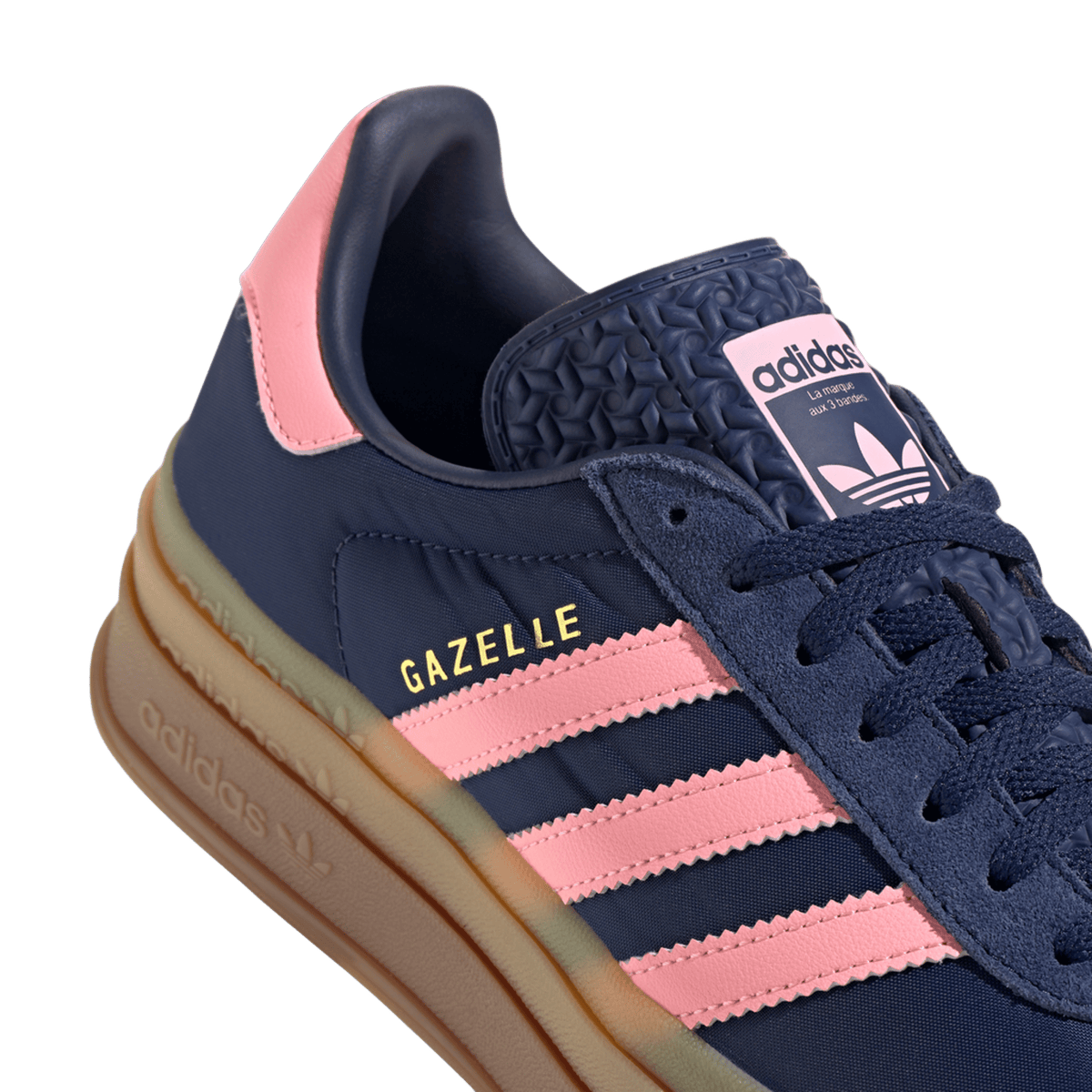 adidas Gazelle Bold Dark Blue Pink Spark (Women's)