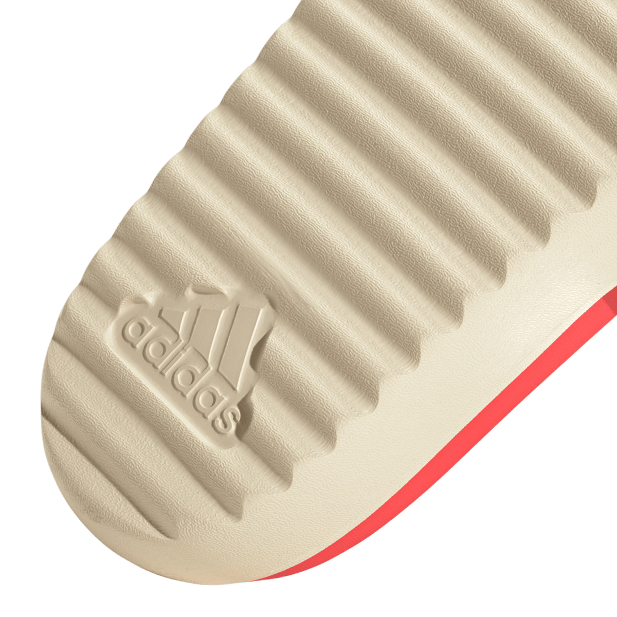 adidas Adilette Platform Slides Warm Vanilla Semi Lucid Red (Women's)