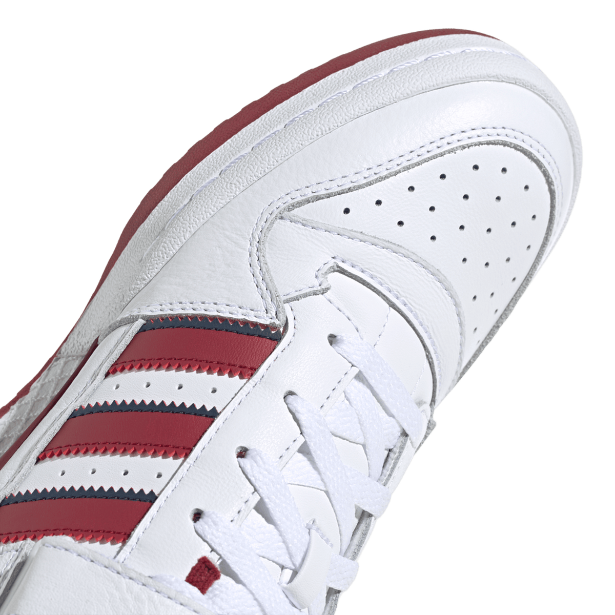 adidas Forum Low Cloud White Collegiate Burgundy Collegiate Navy
