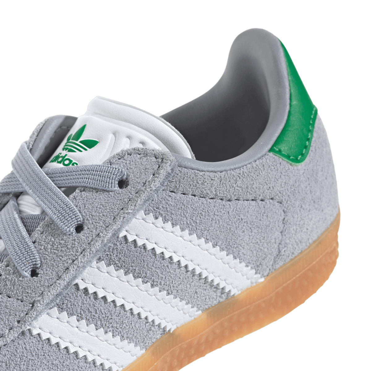 adidas Gazelle Comfort Closure Halo Silver Green (TD)