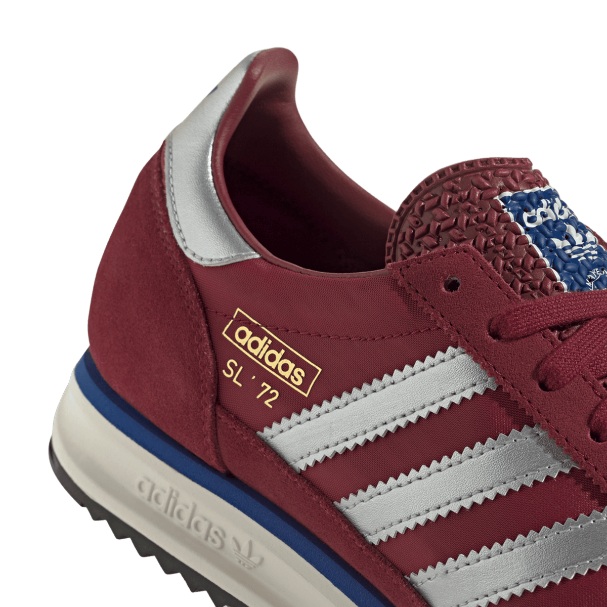 adidas SL 72 RS Noble Maroon Silver Metallic