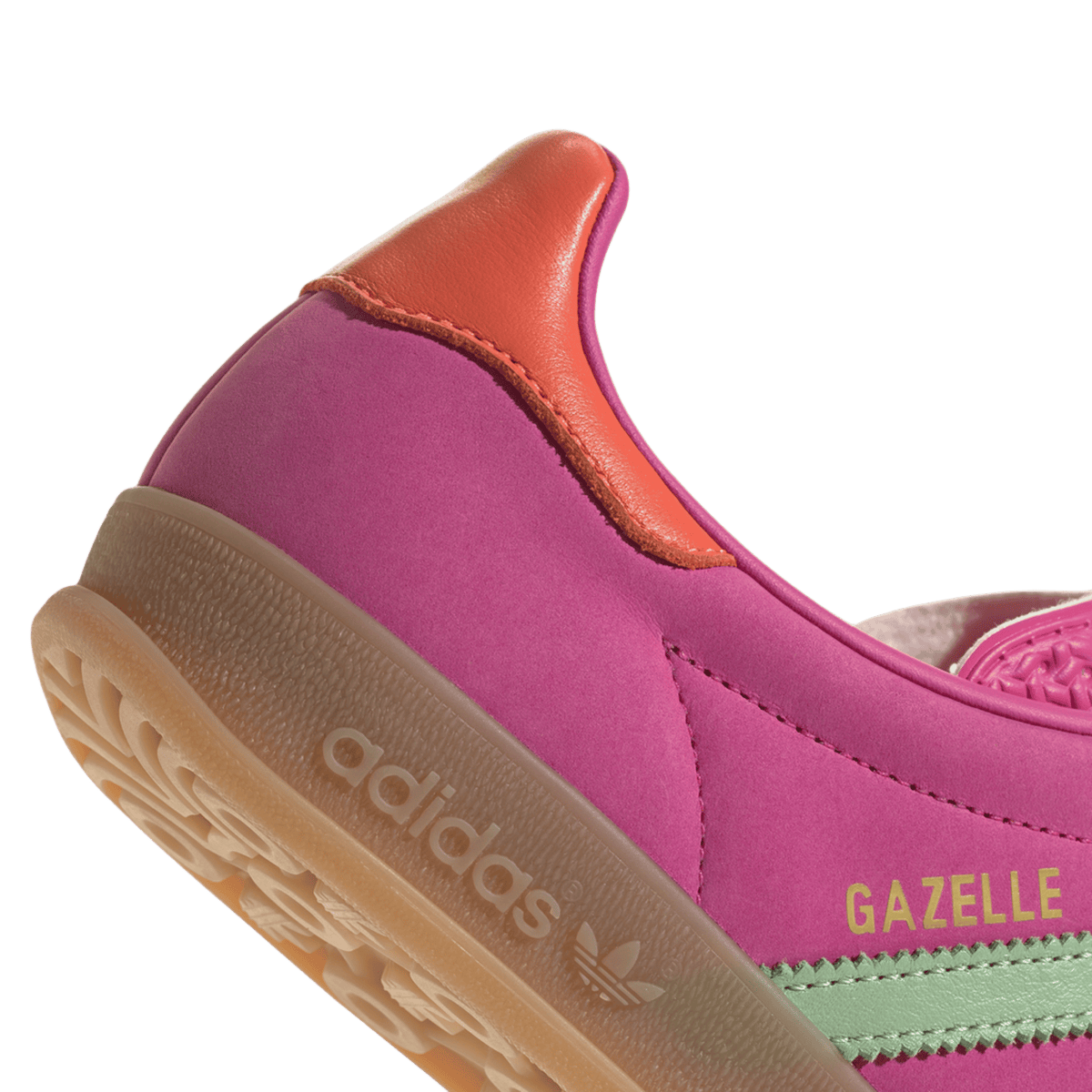 adidas Gazelle Indoor Semi Lucid Fuchsia Semi Green Spark Coral (Women's)