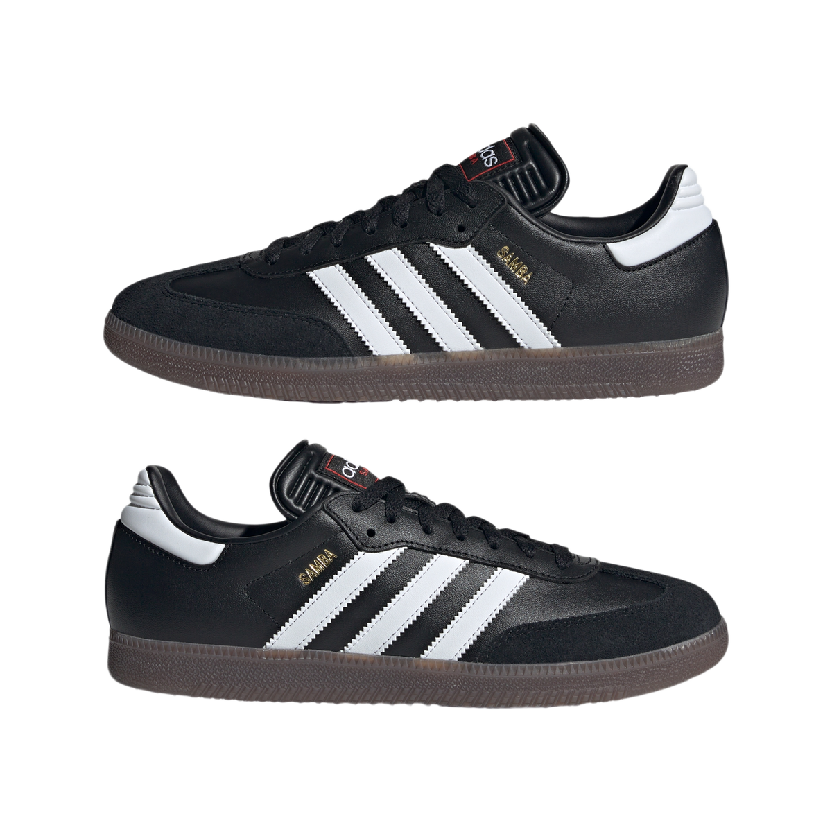 adidas Samba Indoor Core Black Cloud White Vivid Red