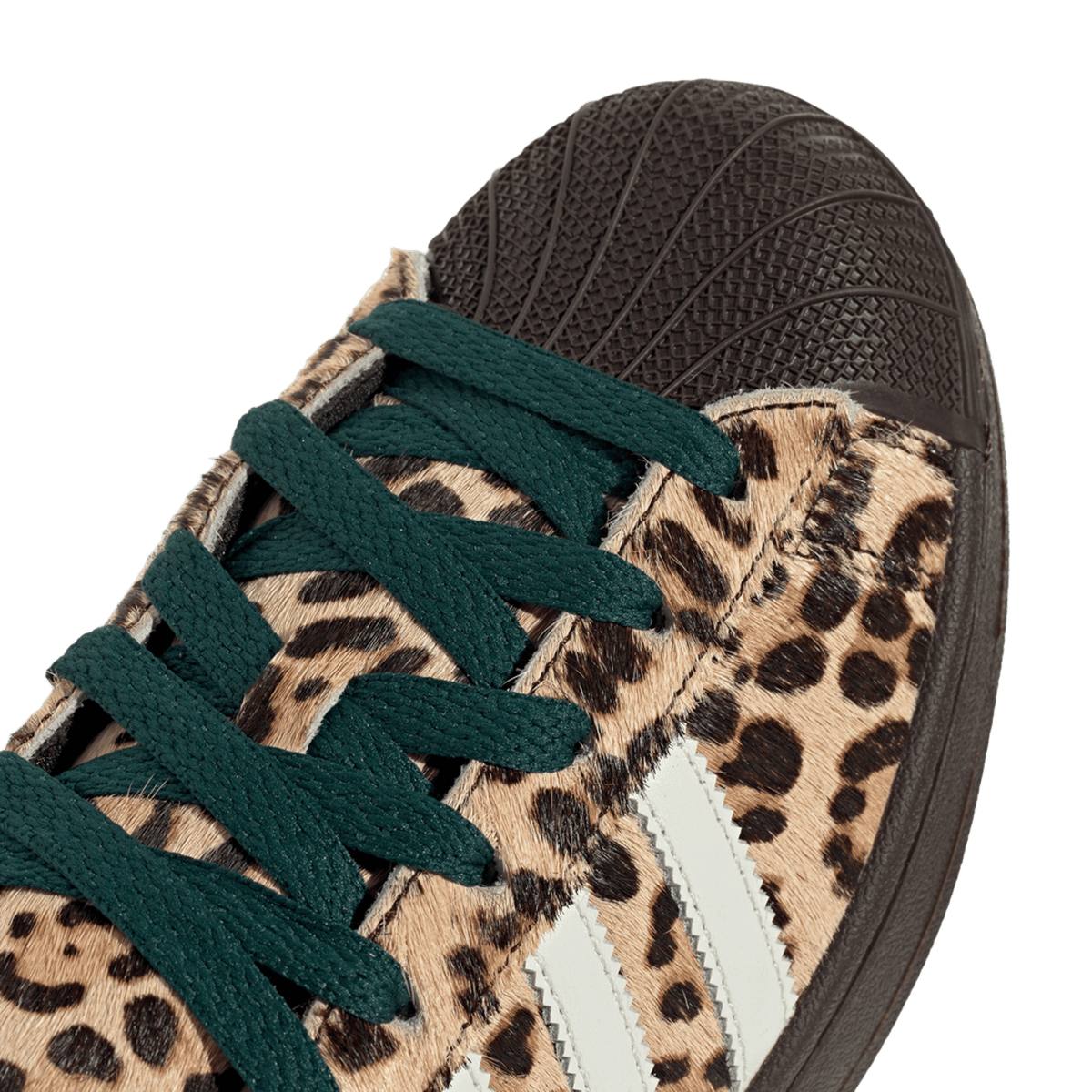 adidas Superstar II Leopard Dark Brown Ivory (Women's)