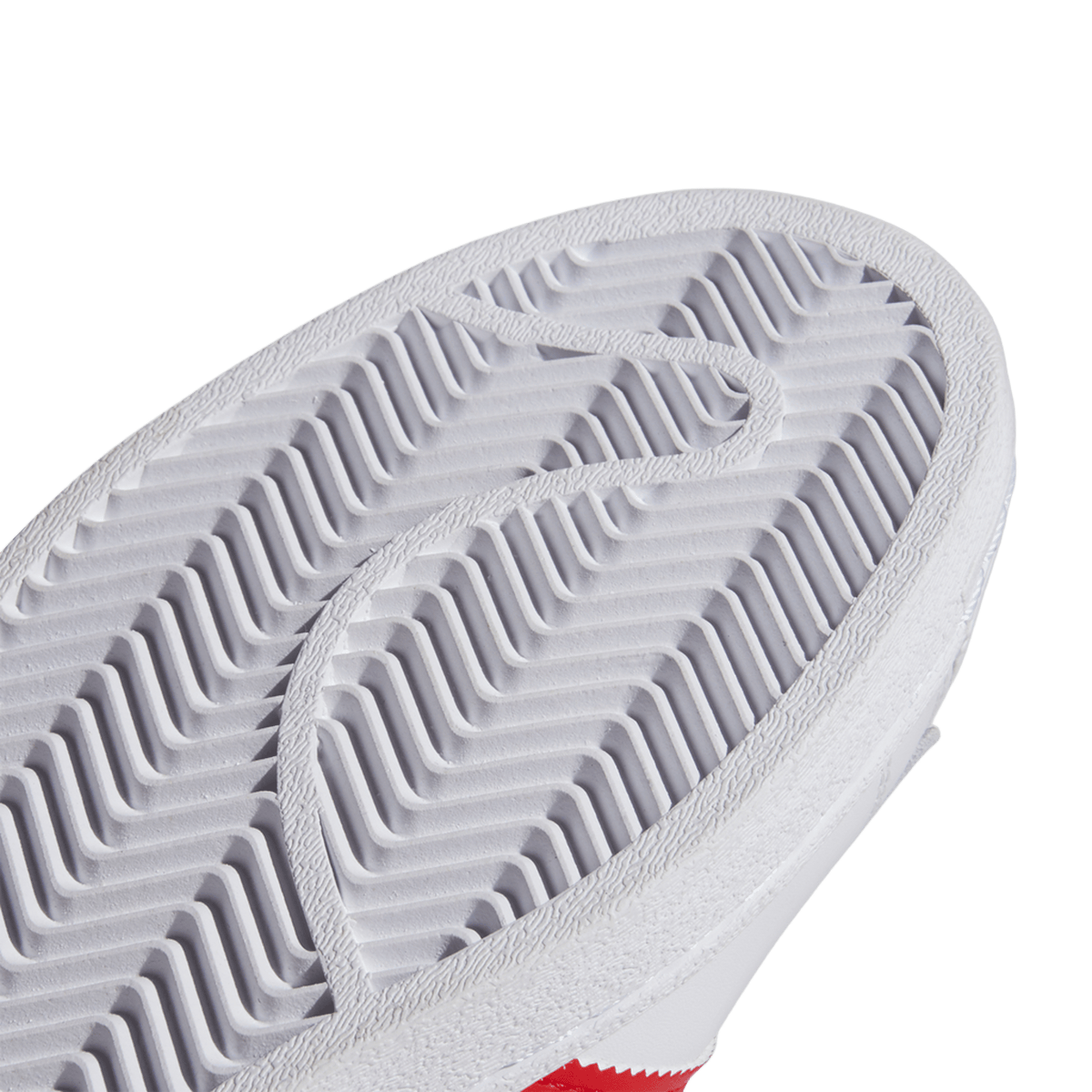 adidas Superstar Cloud White Vivid Red