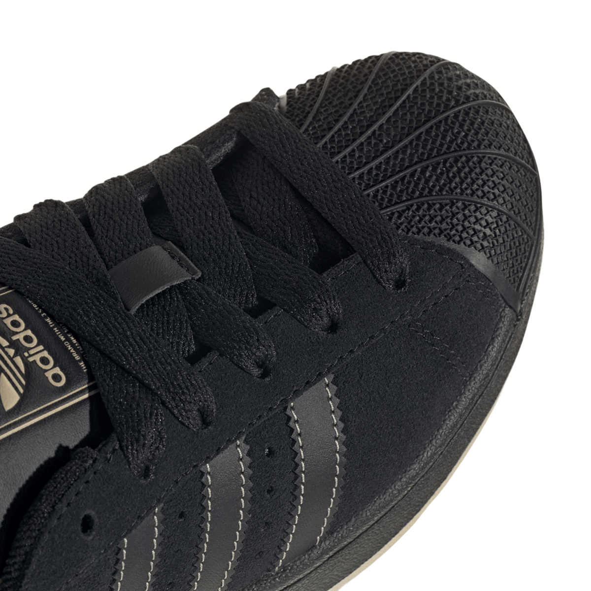 adidas Superstar Black Gold Metallic (GS)