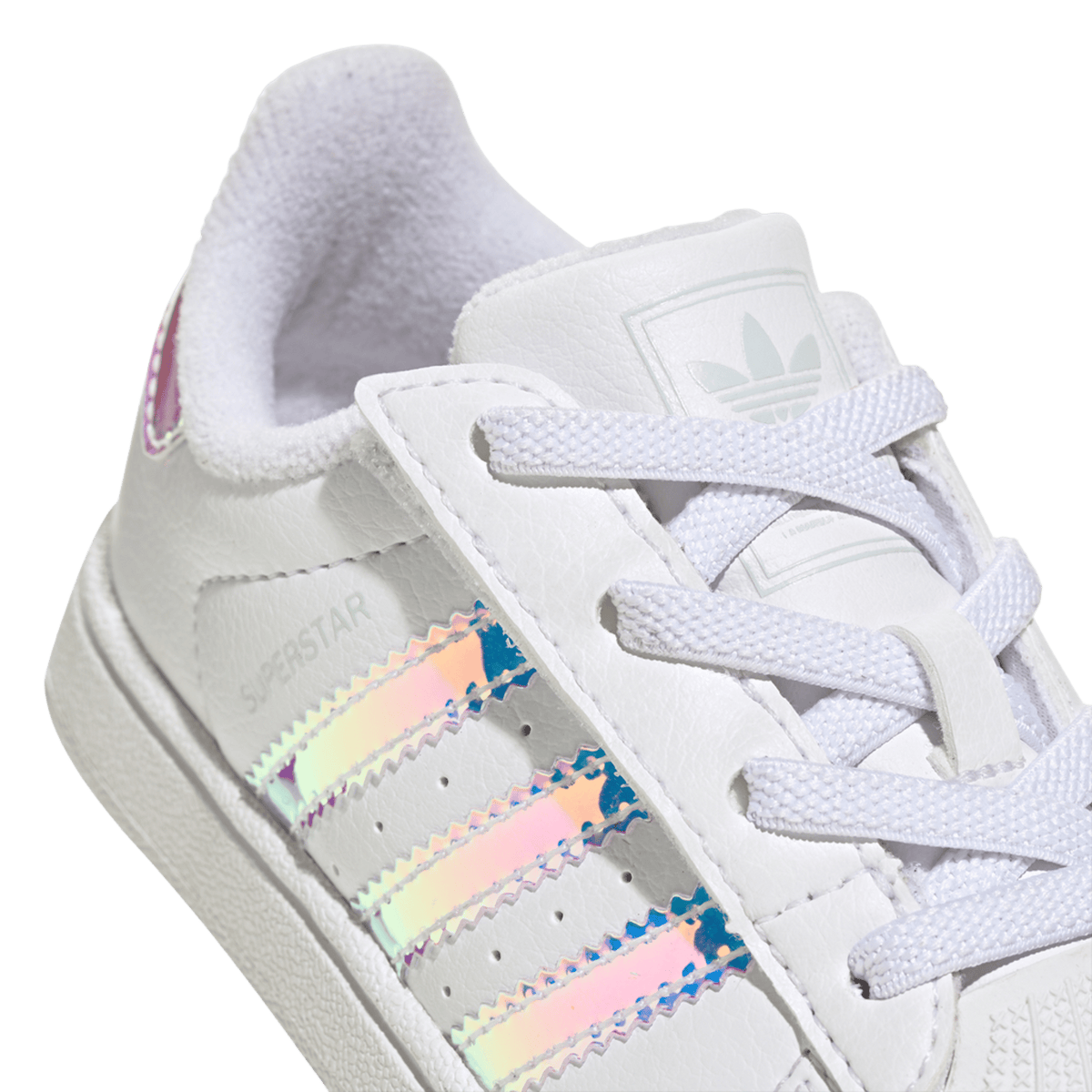 adidas Superstar II Comfort Closure White Iridescent Stripes (TD)